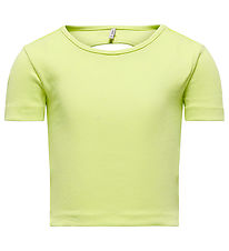 Kids Only T-shirt - Noos - Rib - KogNessa - Shadow Lime