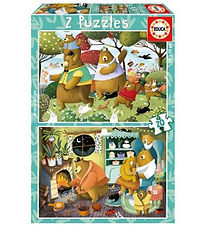 Educa Puzzle - 2x20 Briques - Fort Contes