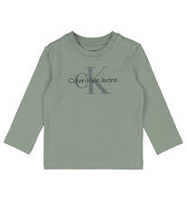 Calvin Klein T-paidat - Monogrammi - Meteor Green