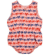 Bobo Choses Zomerromper - Baby Lint Bow helemaal - Roze