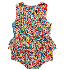Bobo Choses Summer Romper - Viscose - Confetti - Multicolour