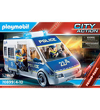 Playmobil City Action - Police Car w. Light & Sound - 70899 - 52