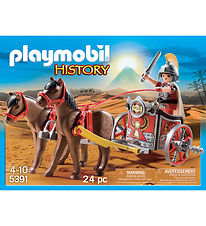 Playmobil History - Roman Chariot - 5391 - 24 Parts