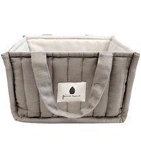 Pine Cone Storage basket - Herman - 20x12x13 cm - Mushroom