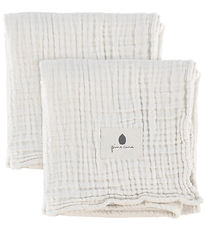 Pine Cone Muslin Cloths - 2-Pack - Kadera - Cream