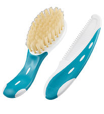 Nuk Babyborstel m. Kam - Blauw