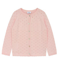 Hust and Claire Cardigan - Strick - Cillja - Icy Pink m. Lochmus