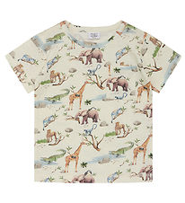 Hust and Claire T-Shirt - Anker - Ivory m. Tier