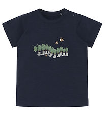 Hust and Claire T-Shirt - Anker - Blues