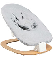 Ziza SlantChair - 63x47x40 cm - Vanilla/Natural