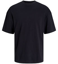 Jack & Jones Stuttermabolur - JjeUrban - Noos - Black/Loose