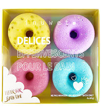 Inuwet Bombes de bain av. Parfum - 4 Pack - Donuts