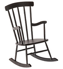 Maileg Miniatyr gungstol - Mini - Metal - Anthracite