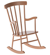 Maileg Miniature rocking chair - Mini - Dark Powder