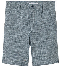 Name It Shorts - NkmSilas - Peyotl Mlange/Dark Sapphire