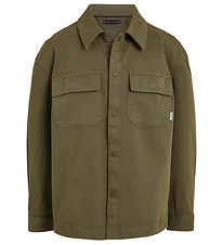 Tommy Hilfiger Skyrta - Utility yfirskyrta - Utility Olive