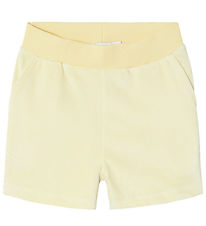 Name It Shorts - Velvet - NkfDebbie - Pastel Yellow
