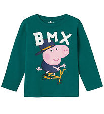 Name It Blouse - NmmJonin Peppa Pig - Antiek Green