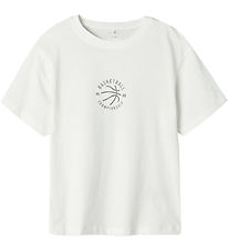 Name It T-Shirt - NkmKelfon - Jet Flux av. Imprim