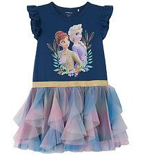 Name It Dress - NmfJesina Frozen - Dark Denim