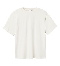 LMTD T-Shirt - NlfKeeze - White Alyssum/Berry Imprim