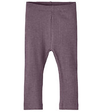 Name It Leggings - Rib - Noos - NbnKab - Arctic Crpuscule/Mlan