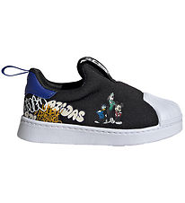 adidas Originals Shoe - Superstar 360 I - Black w. Print
