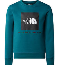 The North Face Sweatshirt - Redbox Crew- Blue Mos