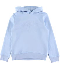 GANT Kapuzenpullover - Tonal Shield - Frisch Blue