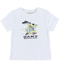 GANT T-shirt - Running Dog - White