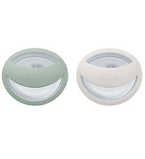 Nuk Tutit - Mommyfeel Silicon S1 - 2 kpl - Vihre