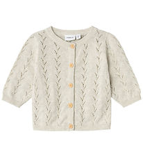Name It Cardigan - Knitted - Noos - NmfBanni - Peyote Melange