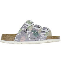 Superfit Sandals - Fussbett slipper - Purple w. Print