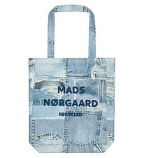 Mads Nørgaard Shoppingväska - Återvunnen Boutique Aten - Denim A