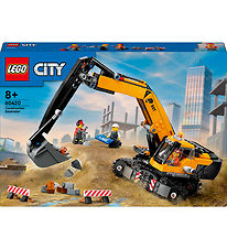 LEGO® City - Yellow Construction Excavator 60420 - 633 Parts