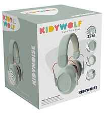Kidywolf Heyrnahlíf - Kidynoise - Grænt