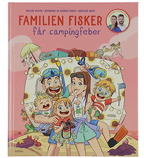 Alvilda Book - The Fishing Family - Gets Camping Fever - Danish