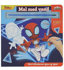Alvilda Colouring Book - Paint with Water - Marvel Spidey