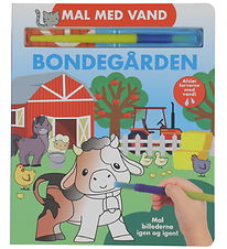 Alvilda Colouring Book - Paint with Water - The Farm
