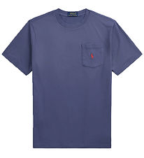 Polo Ralph Lauren Stuttermabolur - Ljós Dökkblátt