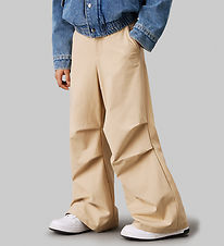 Calvin Klein Hosen - Fallschirm - Pale Khaki