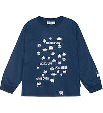 Molo Blouse - Rube - Game Over White
