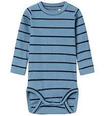 Name It Samfella L/æ - Rib - NbmKilo - Coronet Blue