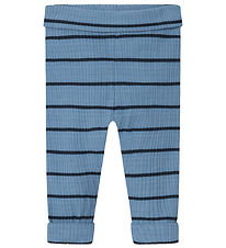 Name It Leggings - Rib - NbmKilo - Coronet Blue