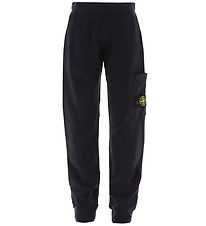Stone Island Joggingbuxur - Svart