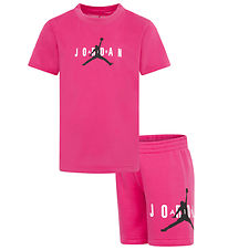 Jordan Shorts Set - Nachhaltig - Laser Fuchsia