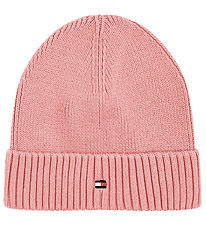 Tommy Hilfiger Mütze - Strick - Small Flagge - Soft Rose