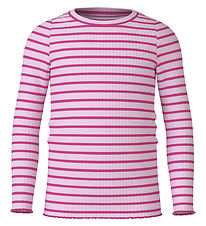 Name It Blouse - Rib - NmfVemma - Festival Bloom/Raspberry Rose