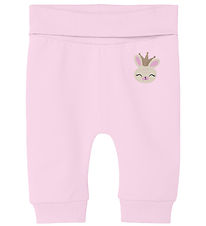 Name It Sweatpants - NbfVrillie - Festival Bloom/Bunny w. krona