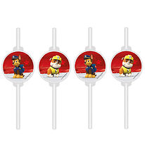 Decorata Party sogrör - 4 Pakki - Paw Patrol Tilbúið Klæðning Ac